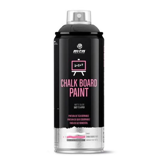 MTN PRO Spray Paint | Chalk Board Paint 400ml - Black