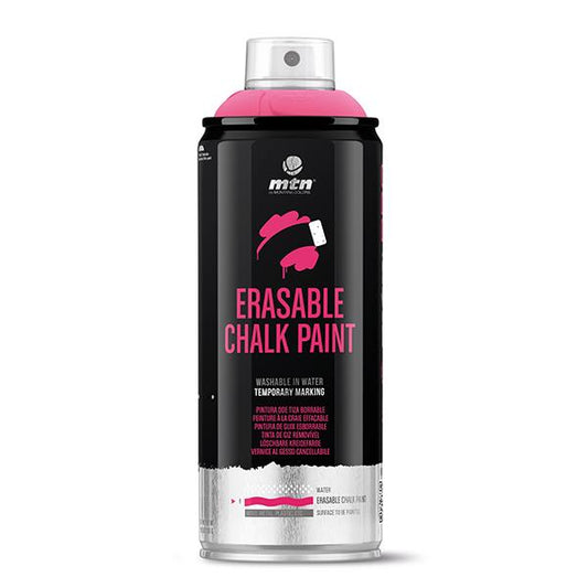 MTN PRO Spray Paint | Erasable Chalk 400ml - Magenta