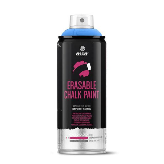 MTN PRO Spray Paint | Erasable Chalk 400ml - Electric Blue