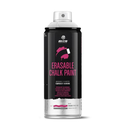 MTN PRO Spray Paint | Erasable Chalk 400ml - Silver