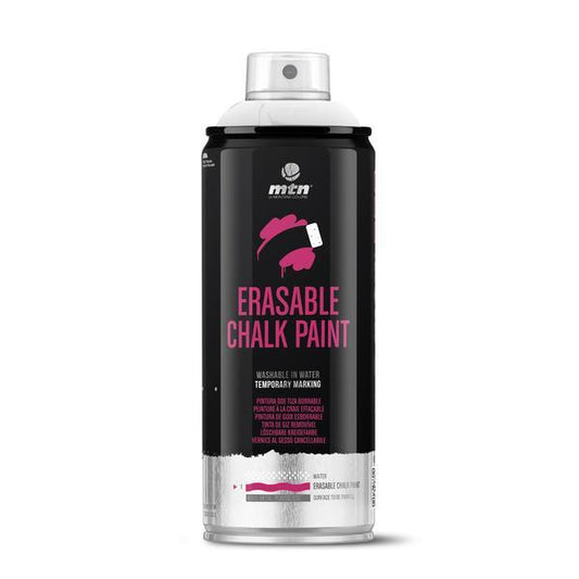 MTN PRO Spray Paint | Erasable Chalk 400ml - White