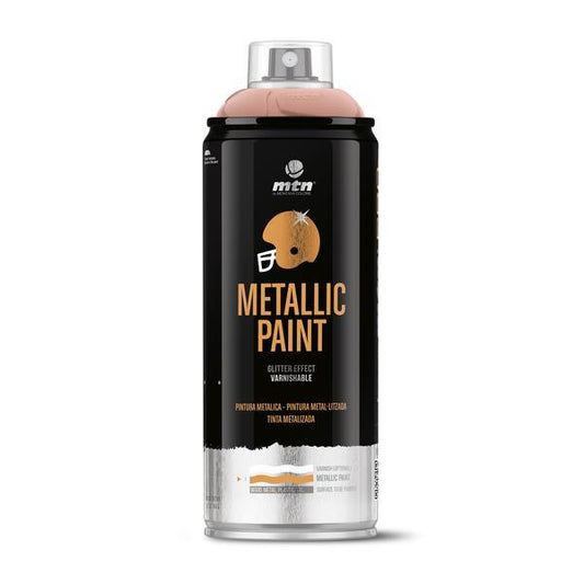MTN PRO Spray Paint | Metallic Pink Gold 400ml (Rose Gold)
